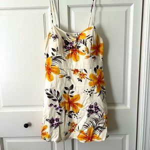 EUC tropical print sundress